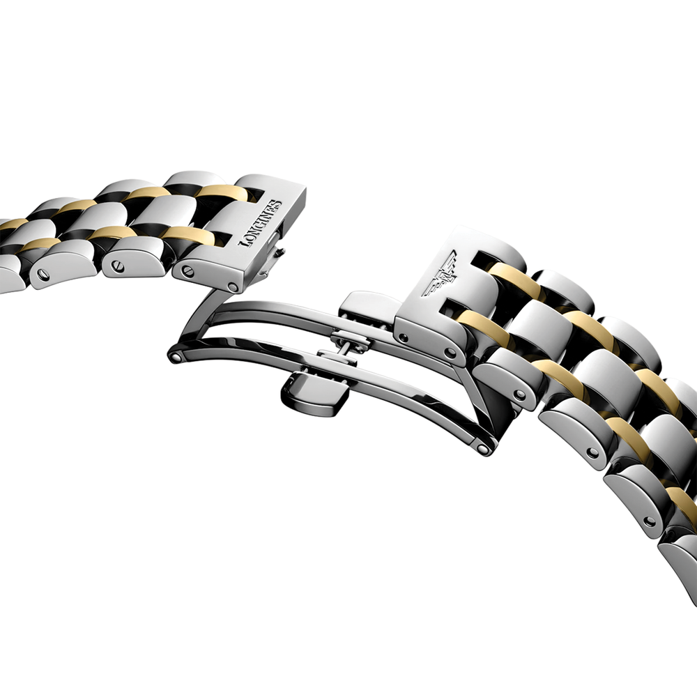 DolceVita Quartz 18K Yellow Gold Two-Tone 32mm - Silver on Bracelet