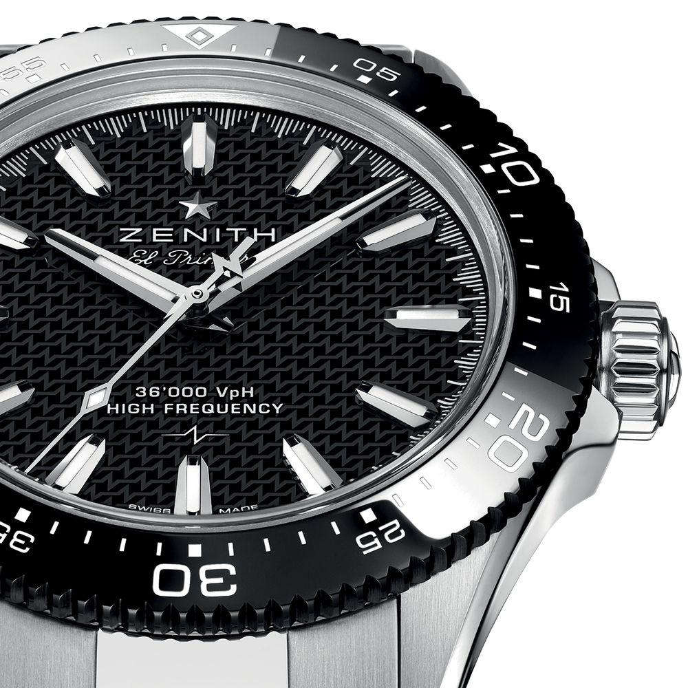 Chronomaster Solo Sport No Date 40mm - Black on Bracelet