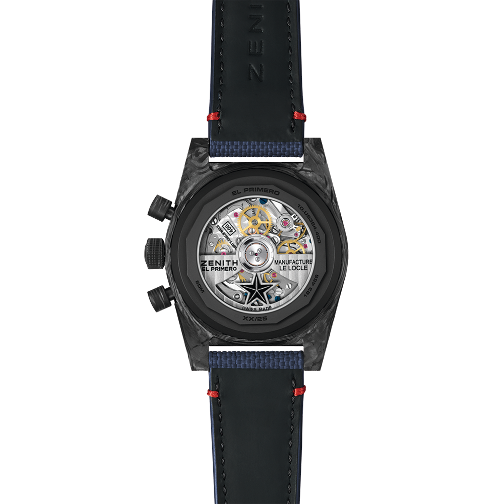 腕時計　ヨコハマタイヤオリジナル Chronomaster Revival Liberty II Limited Edition Black Carbon 37mm