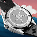 Ocean Star Decompression Worldtimer 40.5mm - Black on Rubber Strap w/ Additional Bracelet