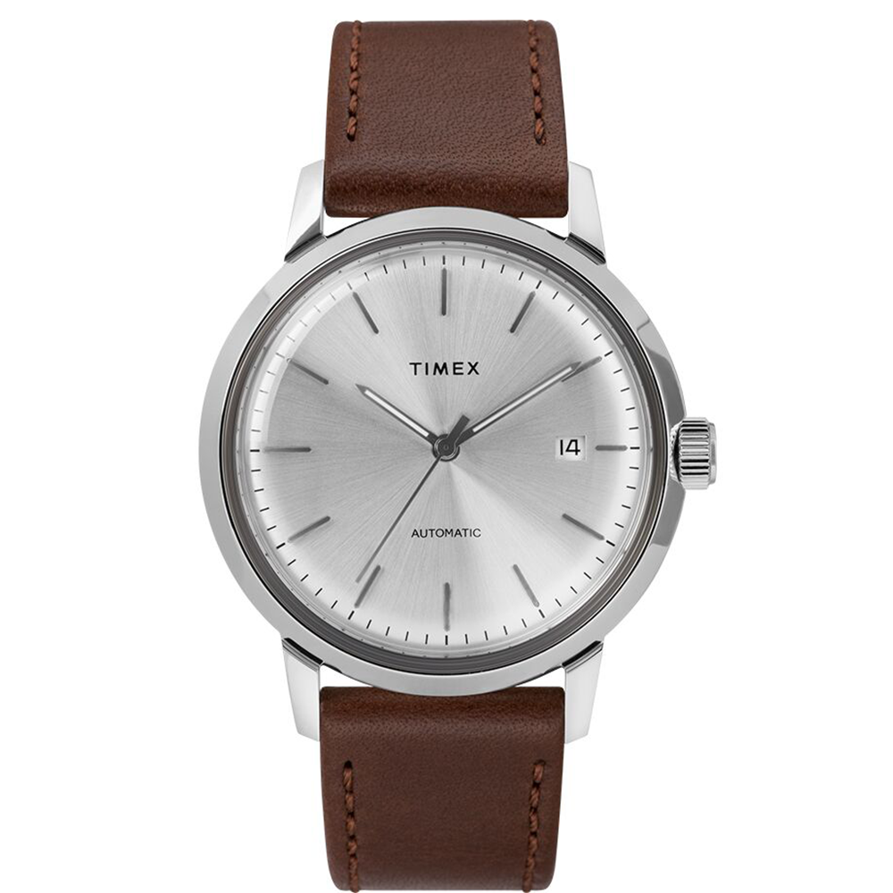 Marlin Automatic 40mm Brown Leather Strap