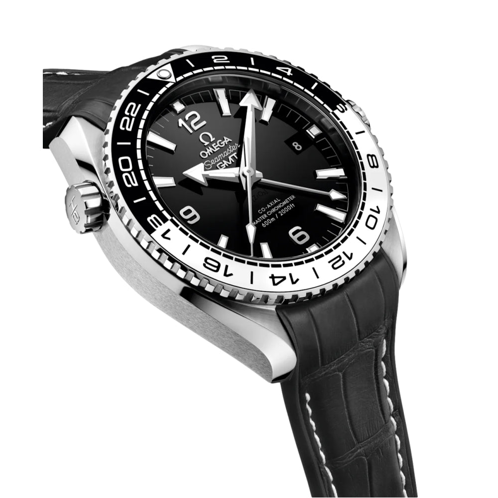 Seamaster Planet Ocean 600M Co-Axial Master Chronometer GMT 43.5 mm - Black on Strap