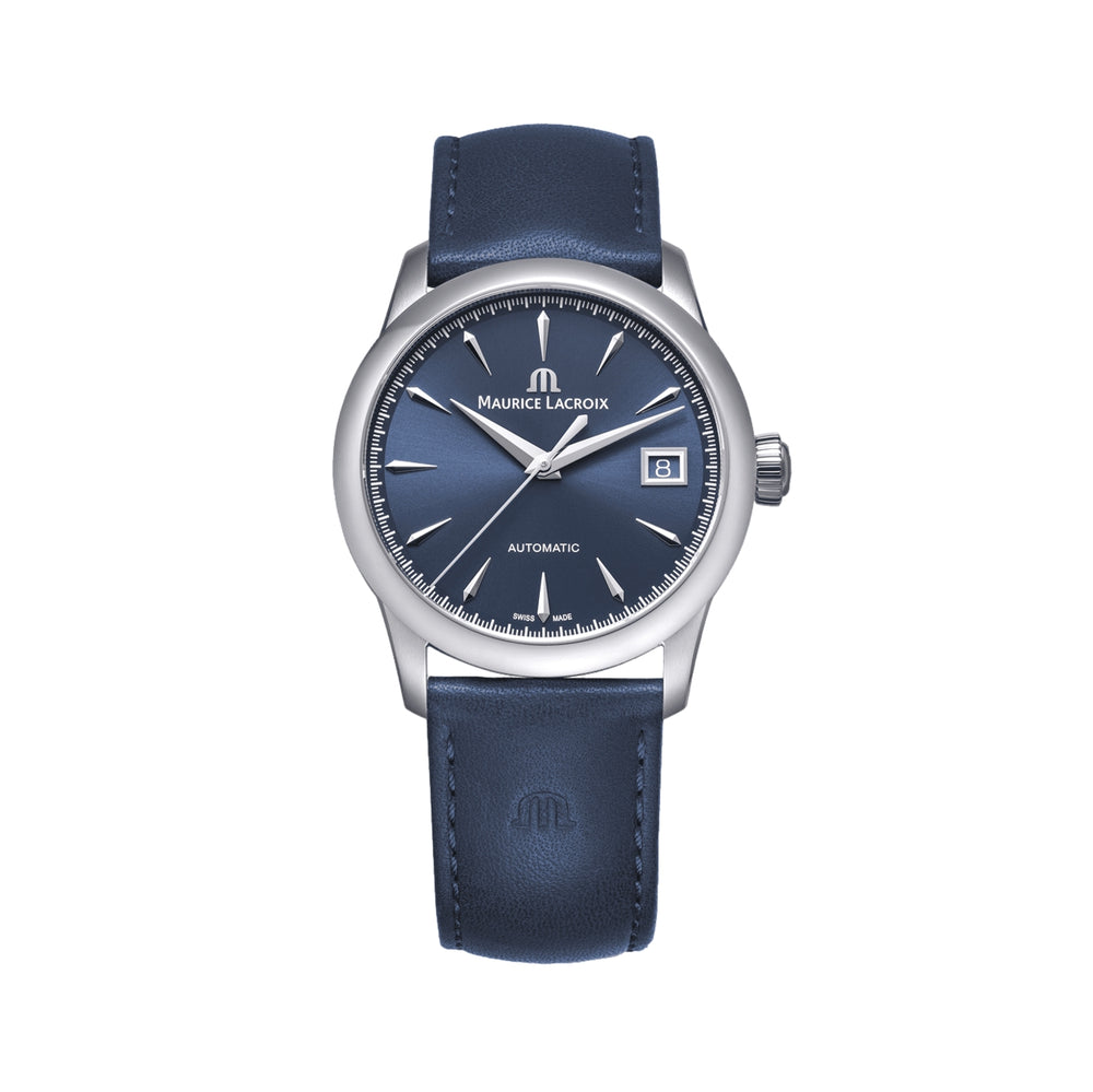 1975 Automatic 36mm - Blue on Leather Strap