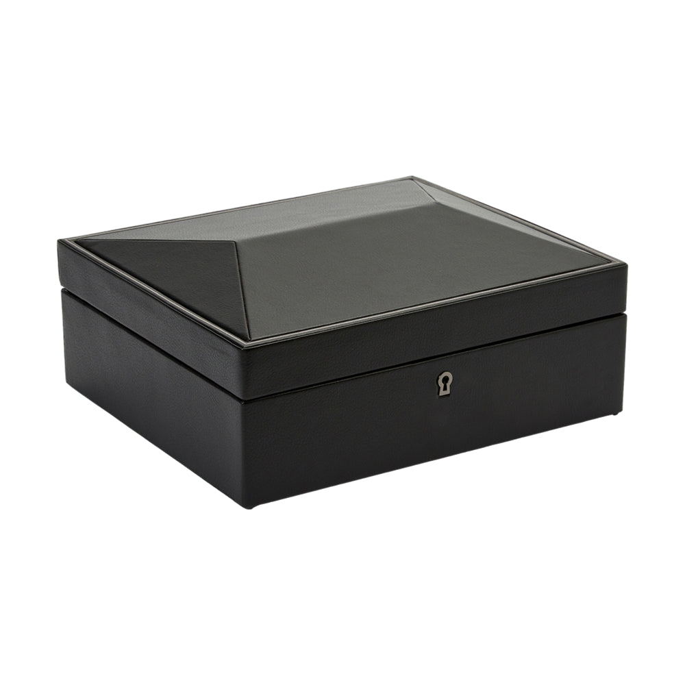 British Racing 8 Piece Watch Box - Black