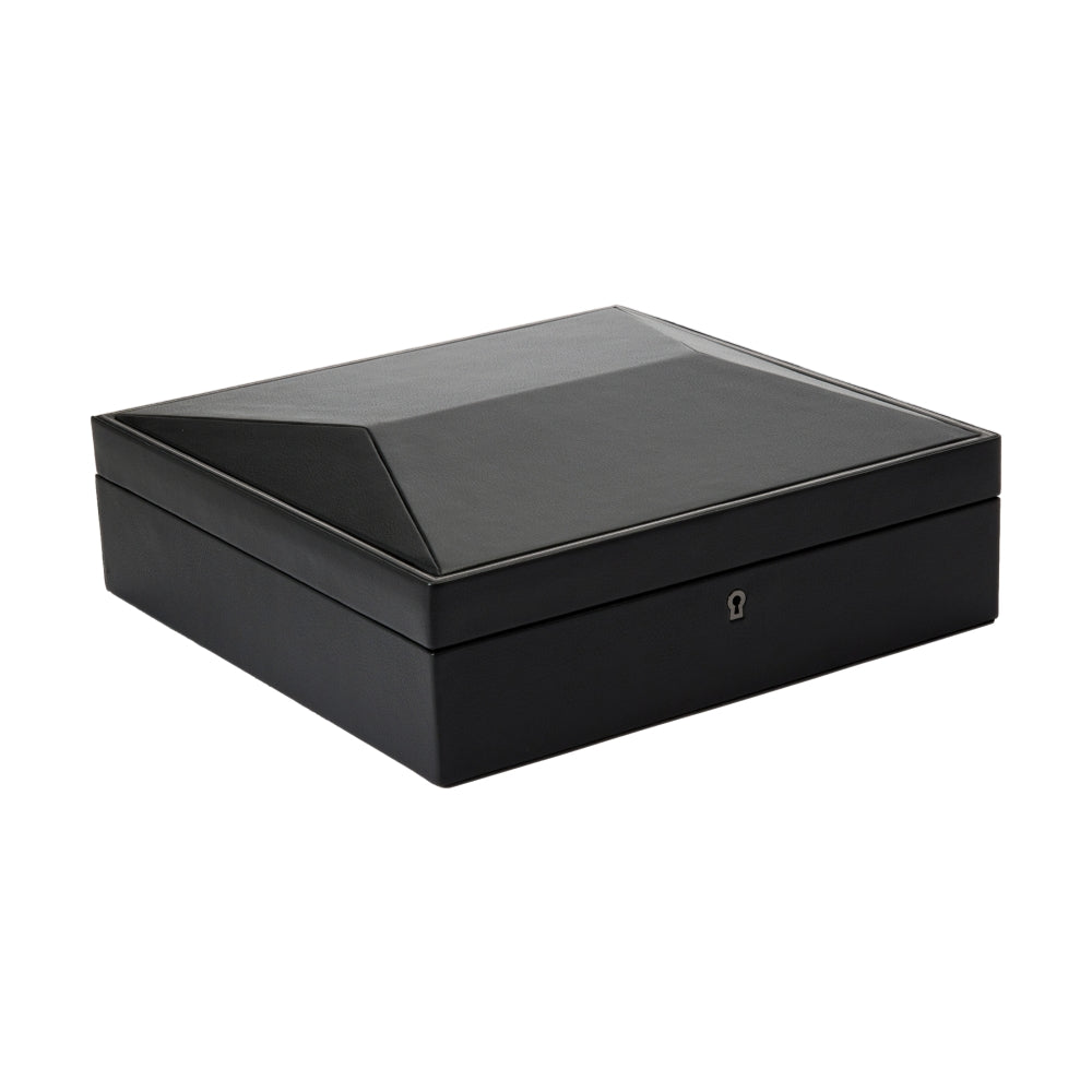 British Racing 15 Piece Watch Box - Black