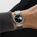 Club Sport Neomatik Worldtimer Dark 40mm - Black on Bracelet
