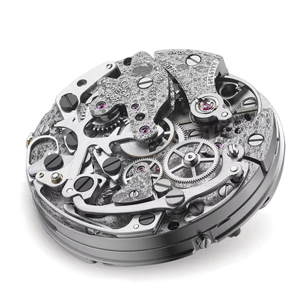 Speedmaster Grey Side of the Moon Grey Ceramic 44.25mm - Grey on Fabric Strap