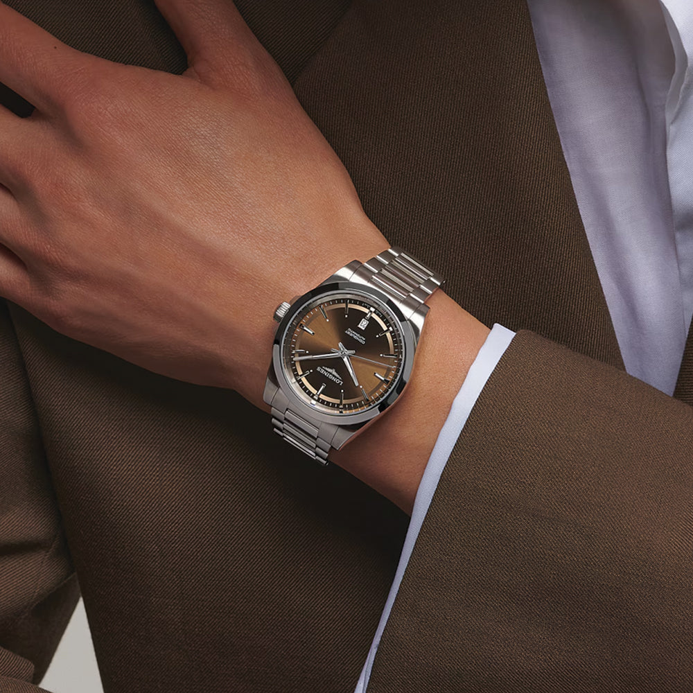 Conquest 41mm - Sunray Brown on Bracelet