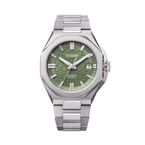 Series8 Automatic 39mm - Green on Bracelet | Teddy Baldassarre