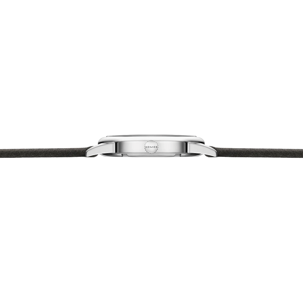 Club Campus Glass Back 38.5mm - Rose on Leather Strap
