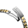 HydroConquest Quartz Yellow PVD Two-Tone 42mm - Black on Bracelet