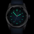 Concept One Solar 39mm - Blue on Rubber Strap