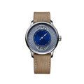 Le Régulateur Esprit Flinqué Limited Edition 39mm - Blue on Leather Strap