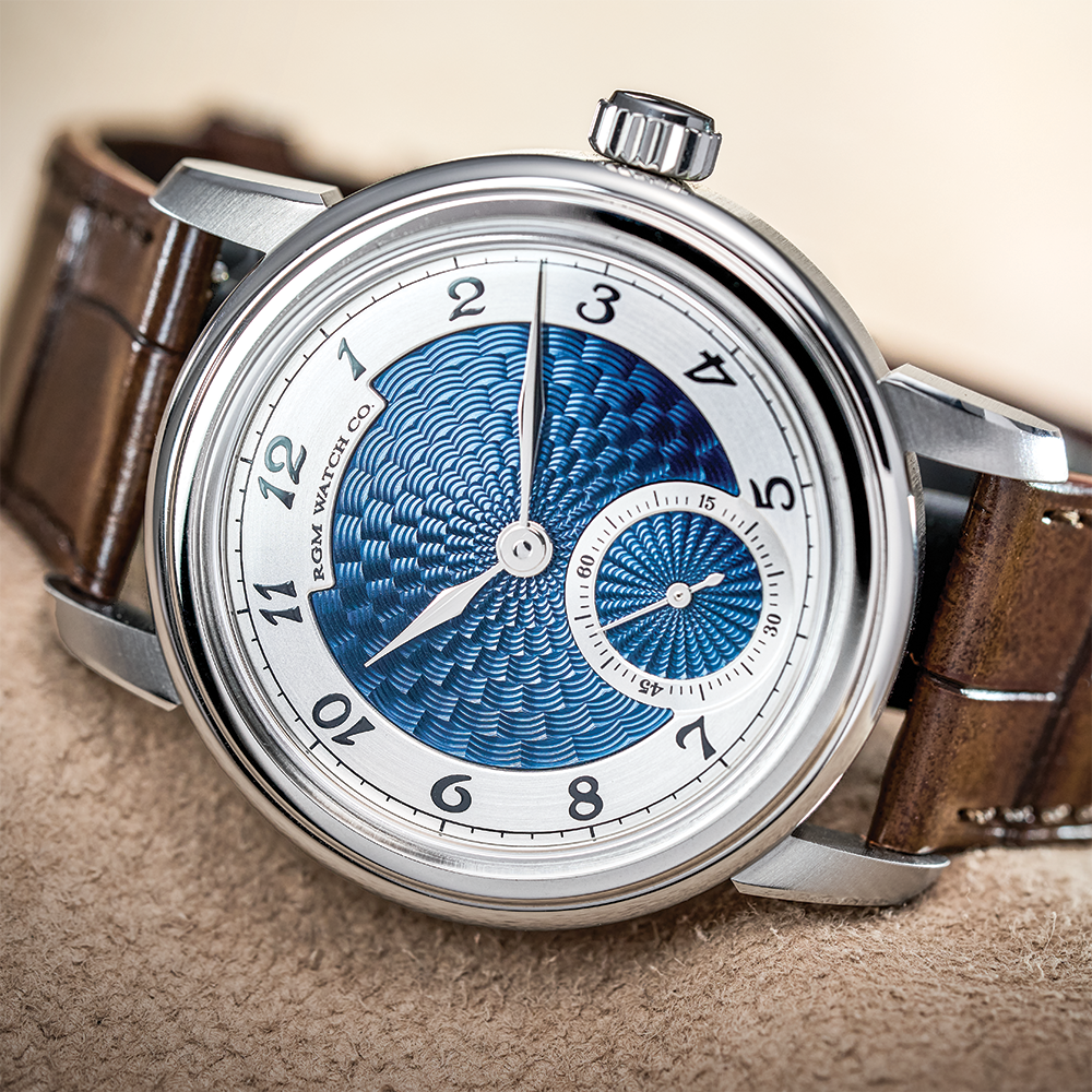 RGM 501 Teddy Baldassarre Edition 39mm – Blue on Leather Strap