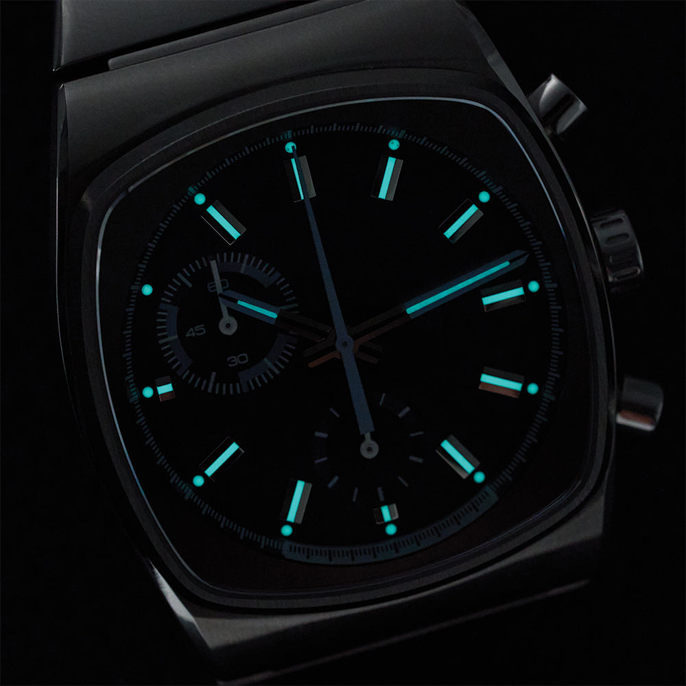 Brew Metric Teddy Baldassarre Edition 36mm - Blue on Bracelet