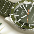 Ocean Star Tribute 40.5mm - Green on Fabric Strap