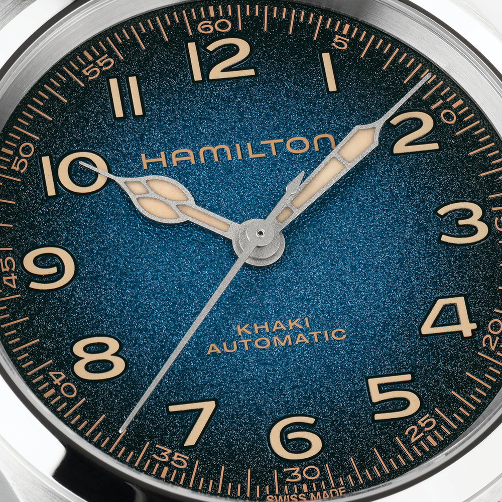 Khaki Field Murph 38mm - Blue on Bracelet