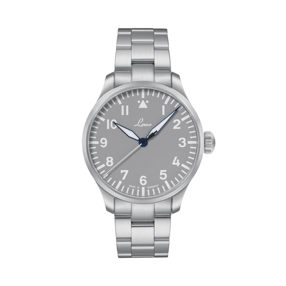 Pilot Basic Augsburg MB Automatic 42mm - Grey on Bracelet