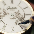 Senator Meissen Limited Edition Red Gold 40mm - White on Leather Strap