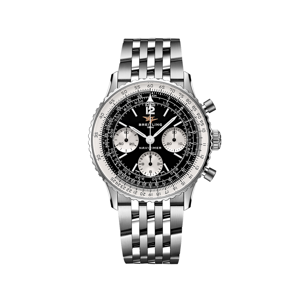 Navitimer B09 Chronograph 41mm - Black on Bracelet