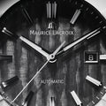Aikonic Automatic 43mm - Black Carbon on White and Black Rubber Strap