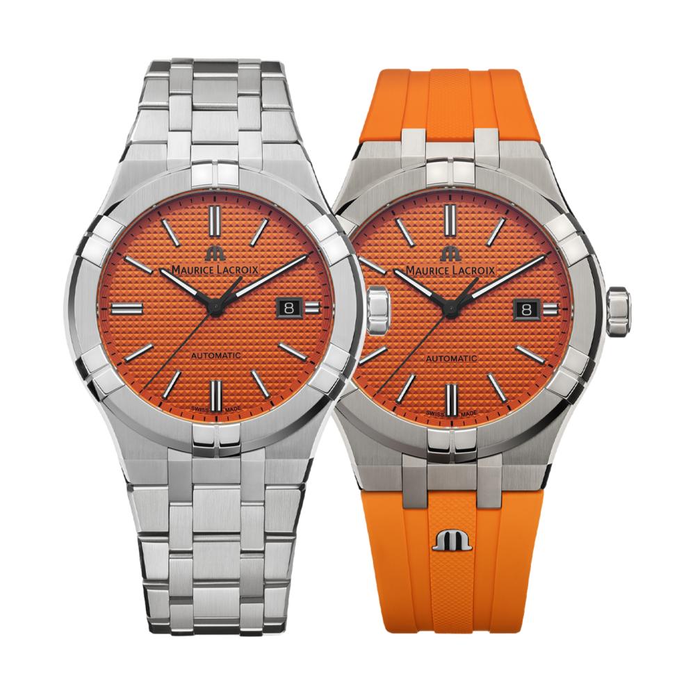 Aikon Automatic Limited Summer Edition 42 mm - Orange - Teddy