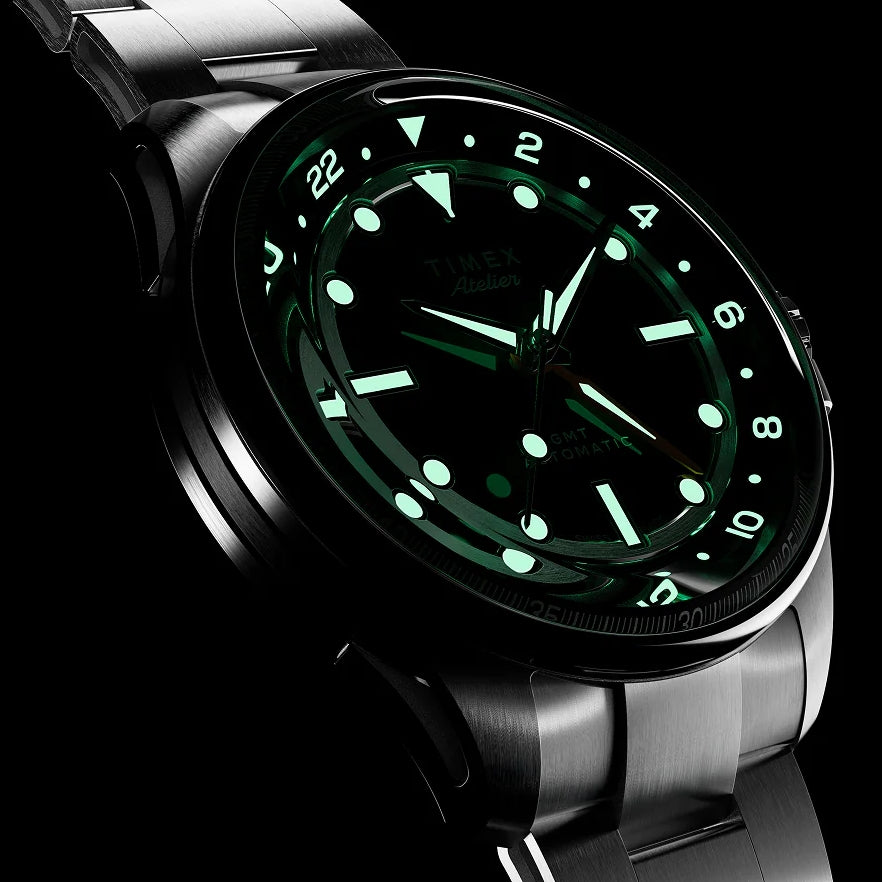 Atelier GMT24 M1a 40mm - Black on Bracelet