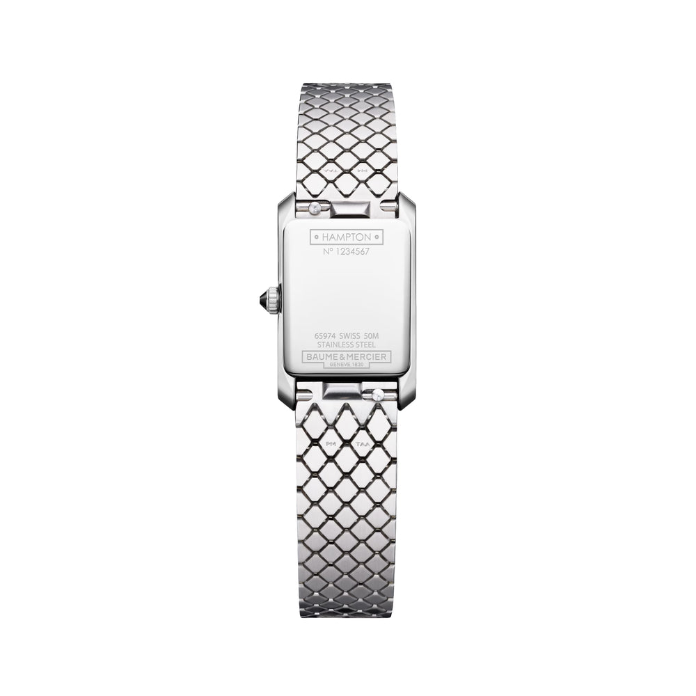 Hampton 10860 Quartz 28mm - Silver on Bracelet