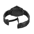DS Action Diver Powermatic 80 38mm - Black, Orange Accents on Bracelet w/ Additional Rubber Strap