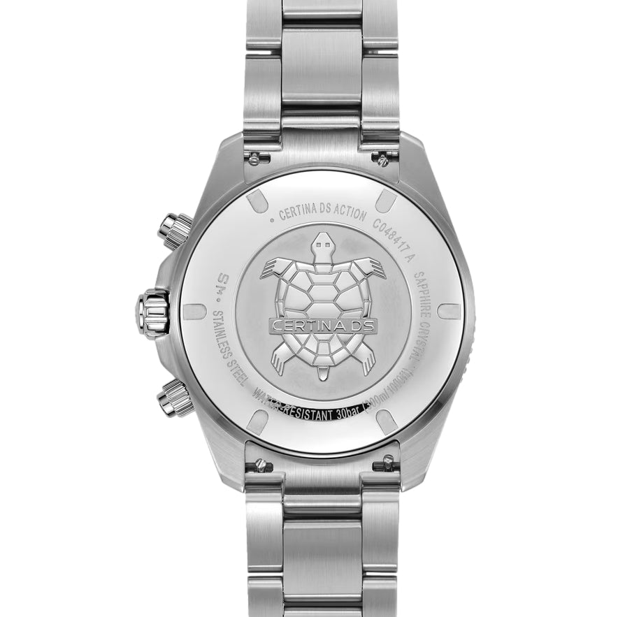 DS Action Quartz Chrono 42mm - Black on Bracelet