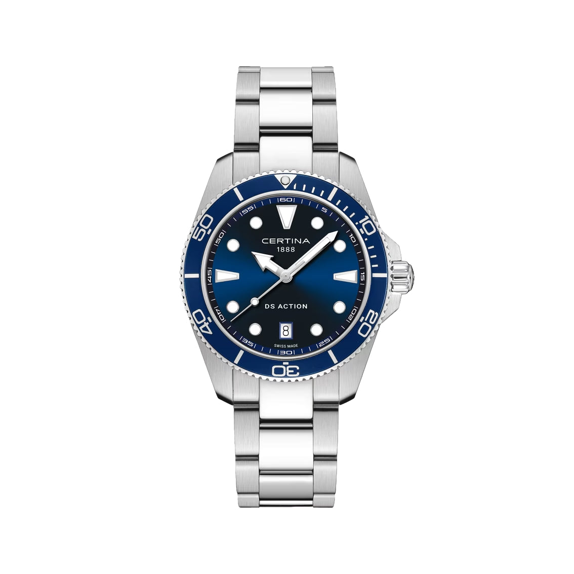 DS Action 40mm - Blue on Bracelet - Teddy Baldassarre