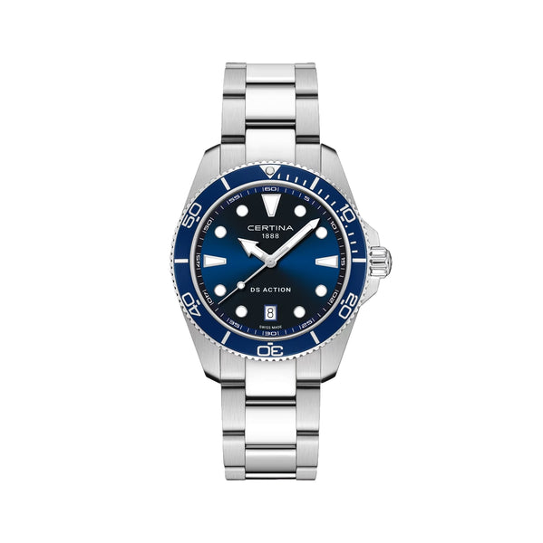 DS Action 40mm - Blue on Bracelet - Teddy Baldassarre