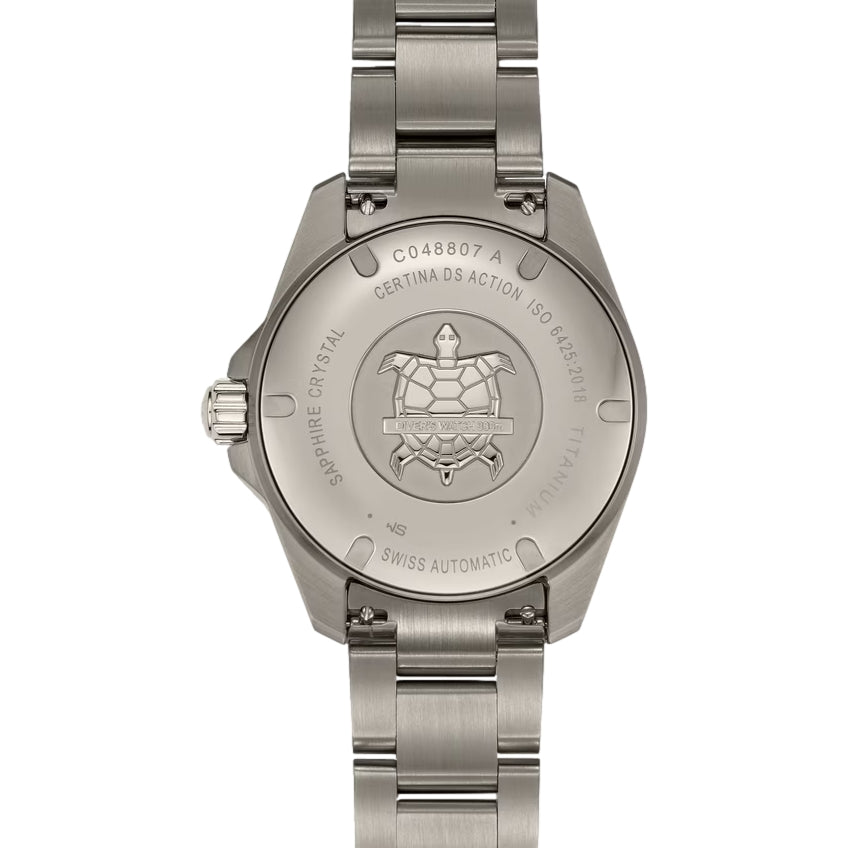 DS Action Diver “New DS Concept Extreme Shock Resistance” Titanium 38mm - Grey on Bracelet