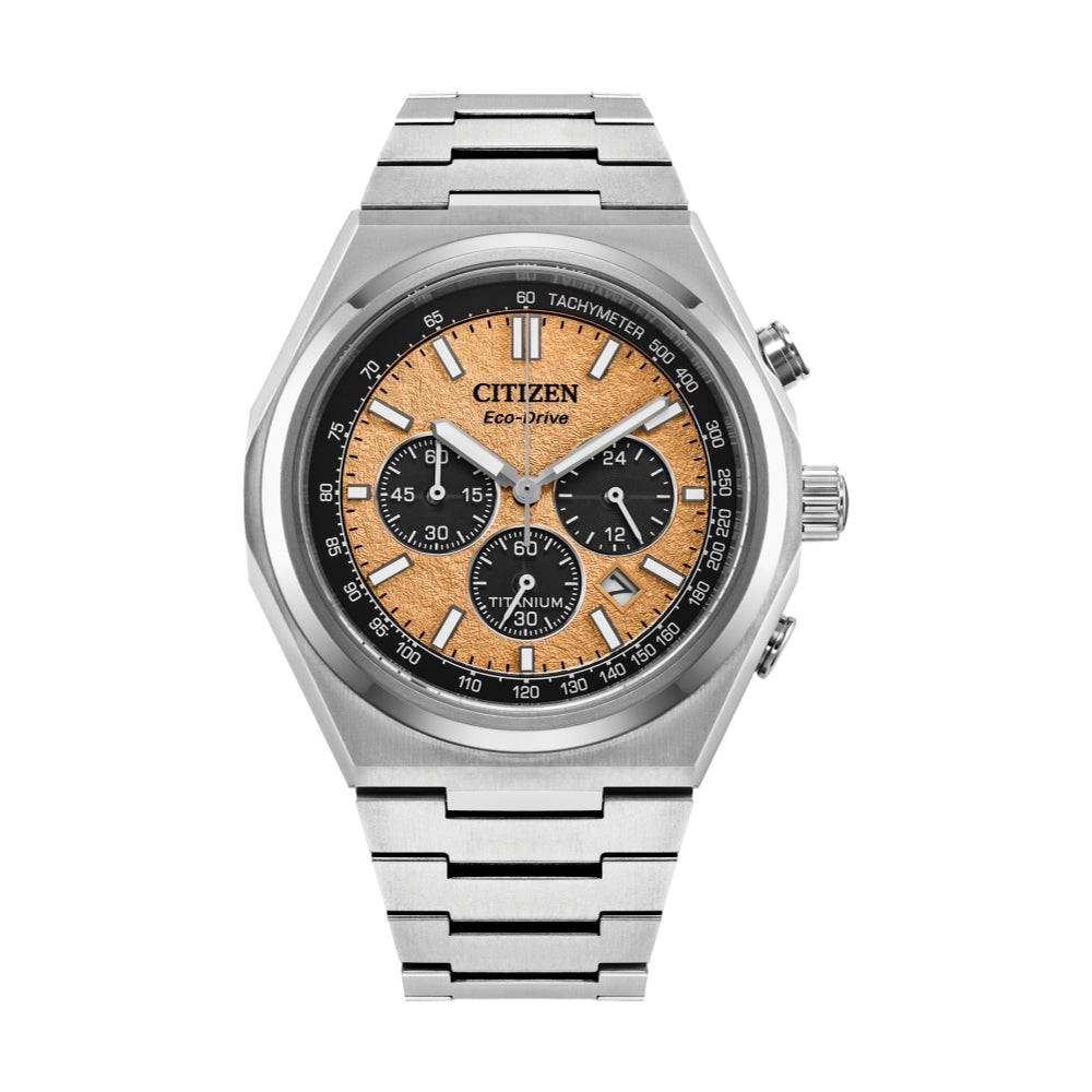 Forza Chrono Super Titanium Orange Dial