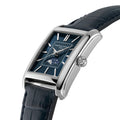 Classics Carrée Moonphase Automatic 42.3mm - Blue on Leather Strap