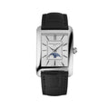 Classics Carrée Moonphase Automatic 42.3mm - Silver on Leather Strap
