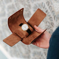 Berkeley Single Watch Roll - Tan