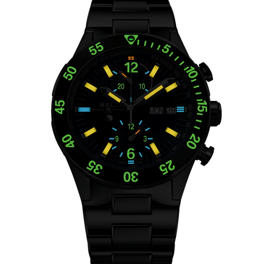 Roadmaster Rescue Chronograph Limited Edition 42mm - Blue on Bracelet