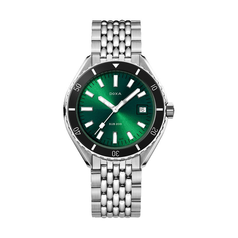 Sub 200 Sea Emerald Green Dial on Bracelet, 42mm