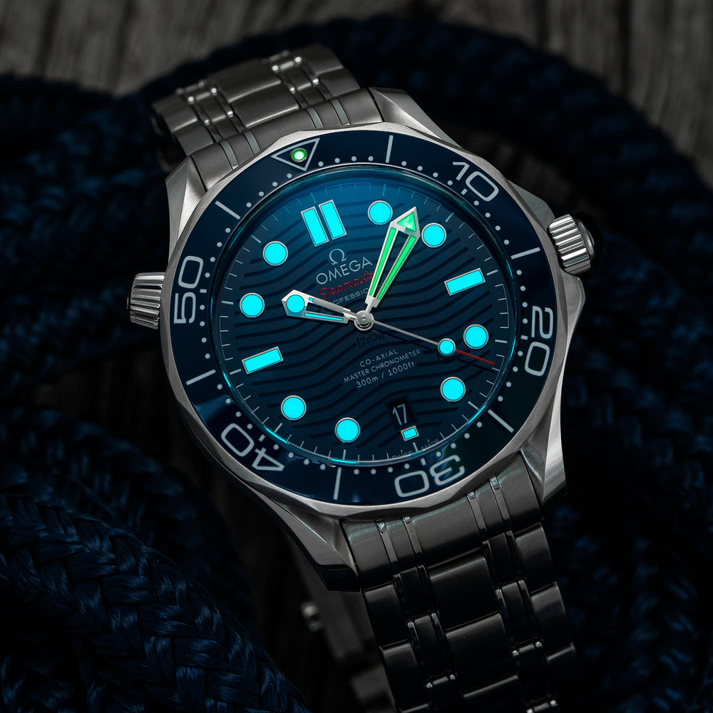 Seamaster Diver 300M Co-Axial Master Chronometer Stainless Steel 42 mm - Blue