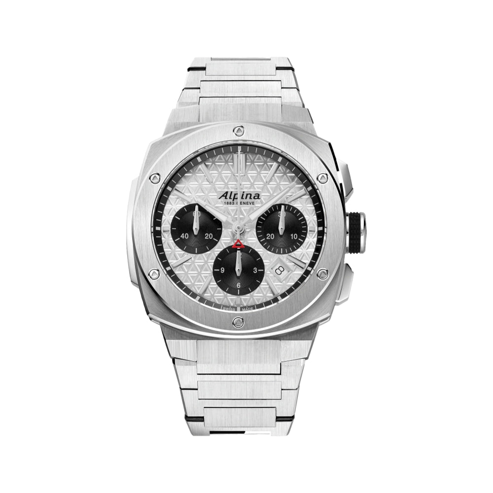 Alpiner Extreme Chronograph Automatic Silver Dial, 41mm