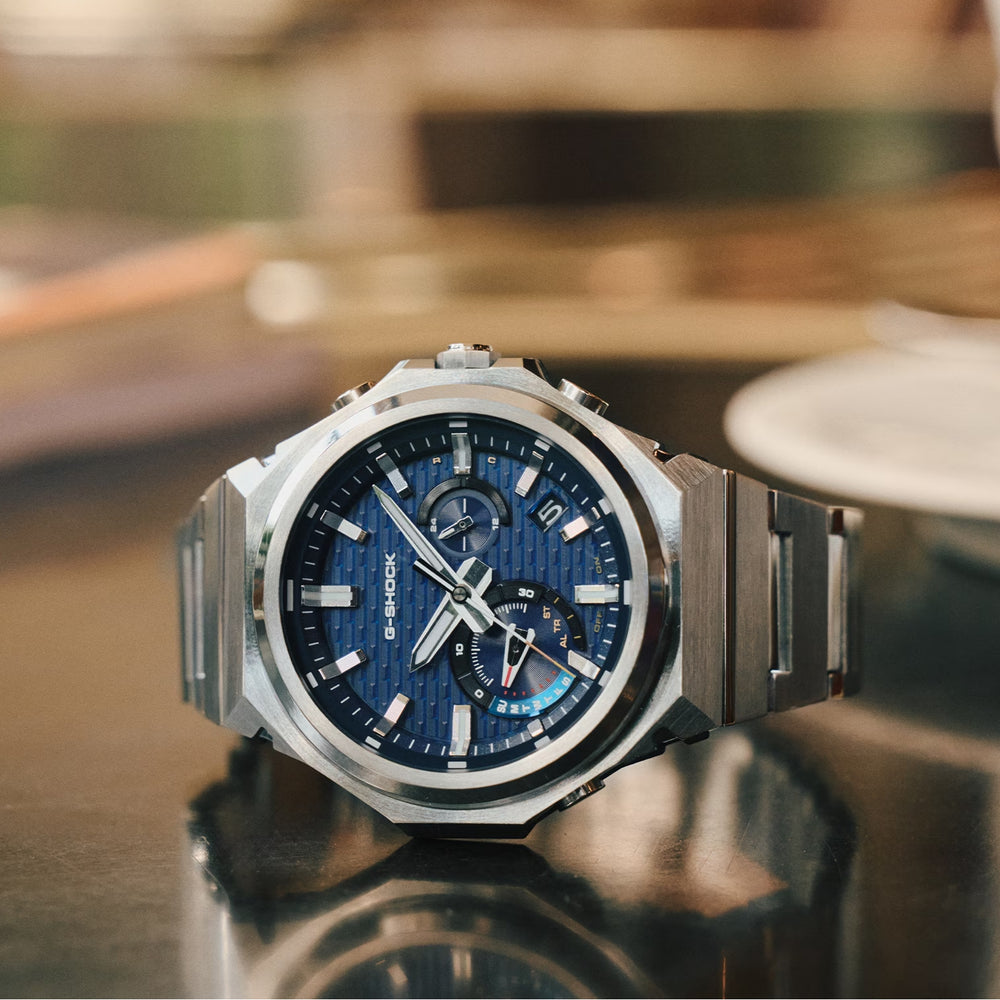 GST-B1000D-2A G-Steel 44.2mm - Blue on Bracelet