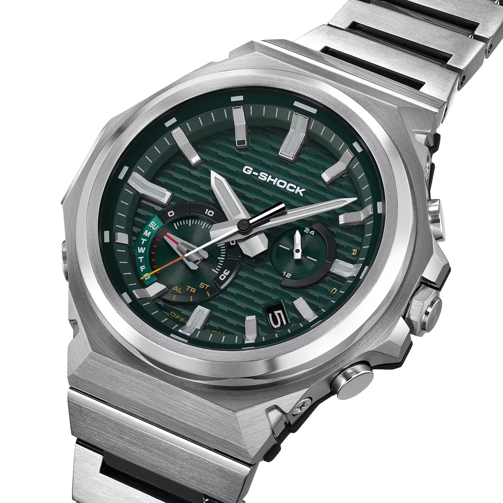 GST-B1000D-3A G-Steel 44.2mm - Green on Bracelet