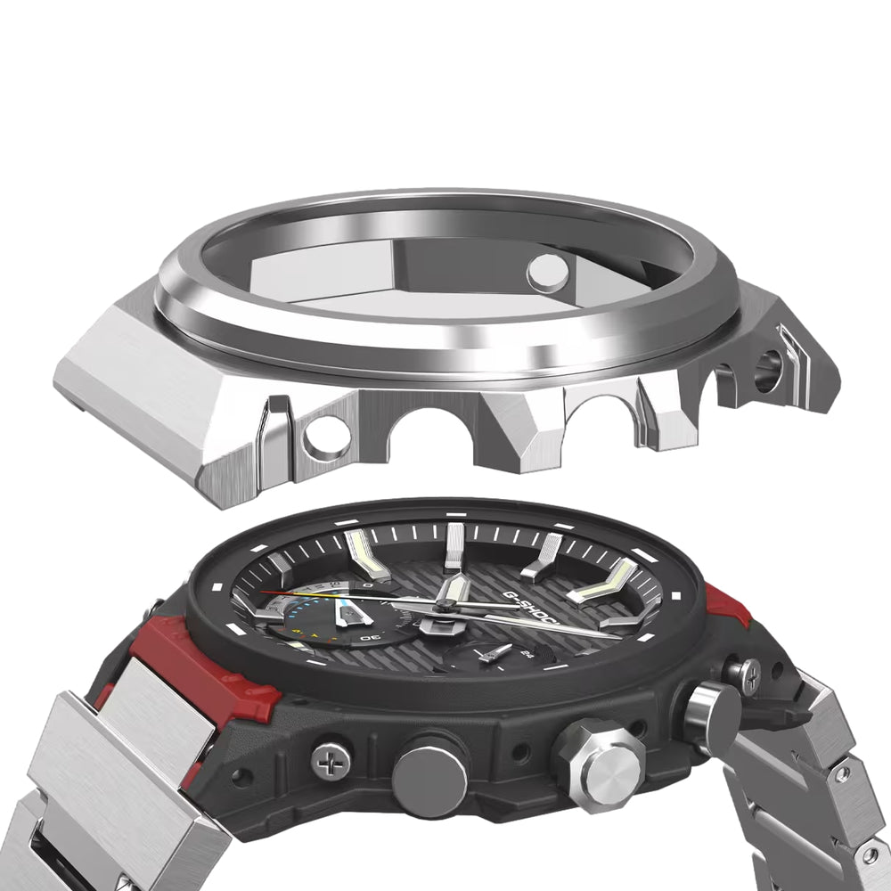 GST-B1000D-1A G-Steel 44.2mm - Grey on Bracelet