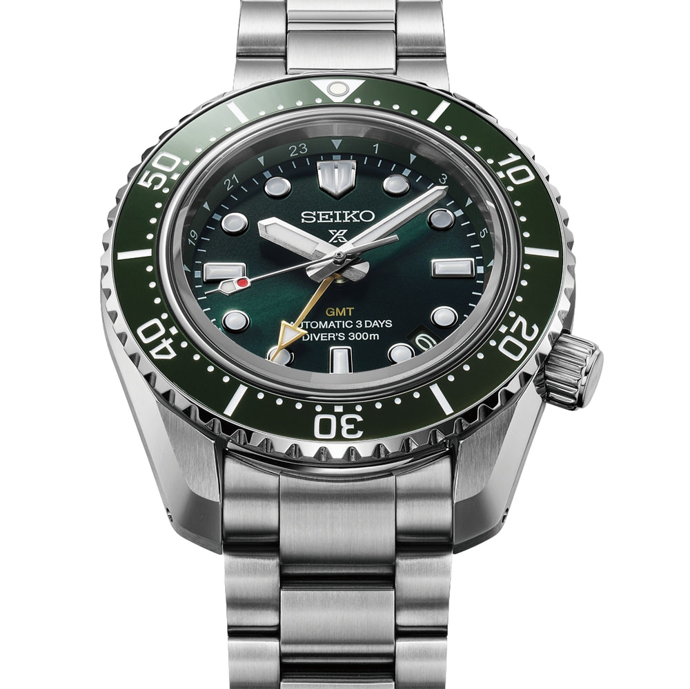 HBC001 Prospex Sea GMT 42mm - Green on Bracelet