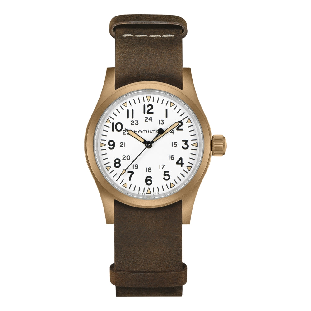 Khaki Field Mechanical 38mm Bronze | Teddy Baldassarre