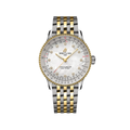Navitimer Automatic Two-Tone 36mm - White, Mother-of-Pearl, Diamond-Set on Bracelet