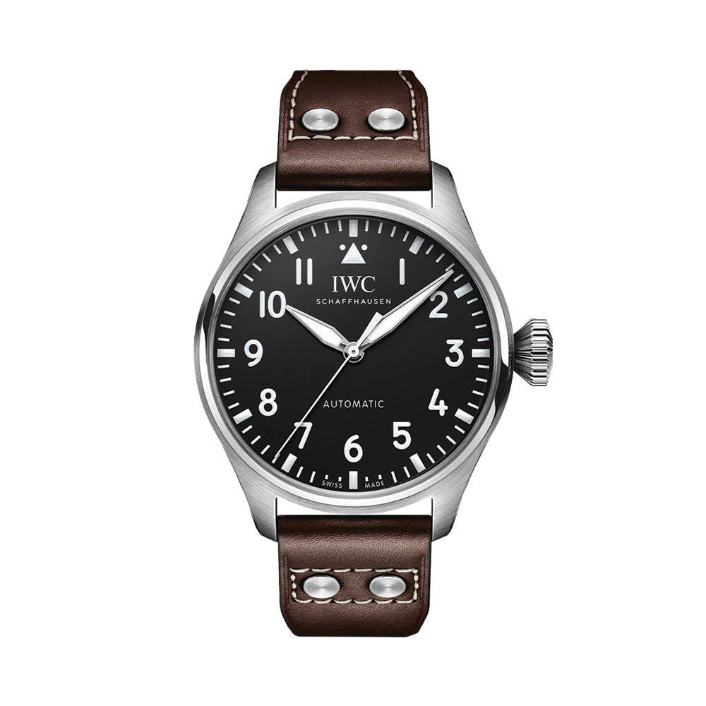 Big Pilot’s Watch 43mm - Black on Leather Strap
