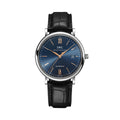 Portofino Automatic Gold Accents 40mm - Blue on Leather Strap