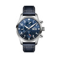 Pilot's Watch Chronograph 41mm - Blue on Leather Strap